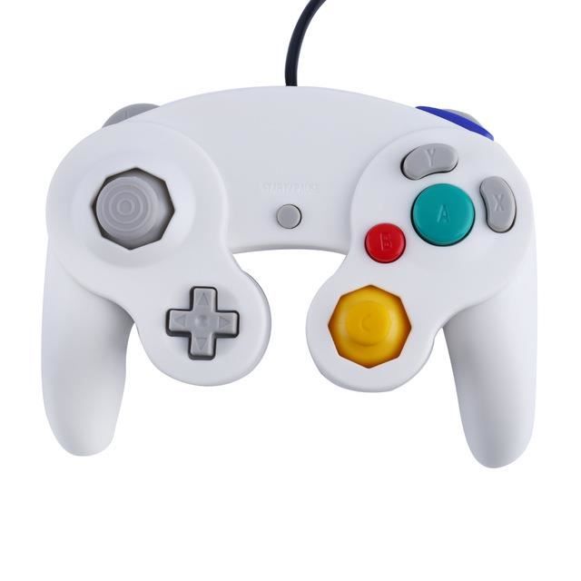 Проводной контроллер для GameCube и Wii — белый — M3