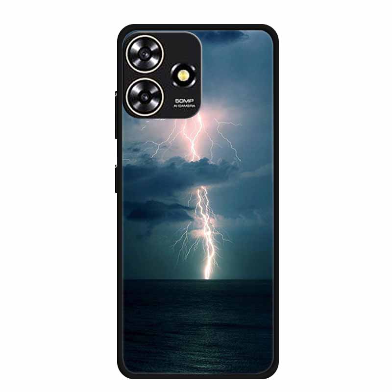 Для ZTE Blade V50 Умные Чехлы Ударопрочный ТПУ Мягкий Силикон Для ZTE Blade V50 Дизайн 4G / A73 4G / Axon 50 Lite Защитные Чехлы