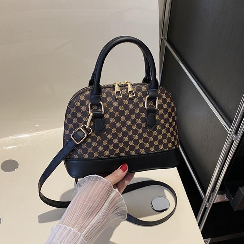 Fashion Shell Bag Ladies Small Pattern Design Purse and Handbag Single Shoulder Crossbody Bag For Women Daily Use CLE