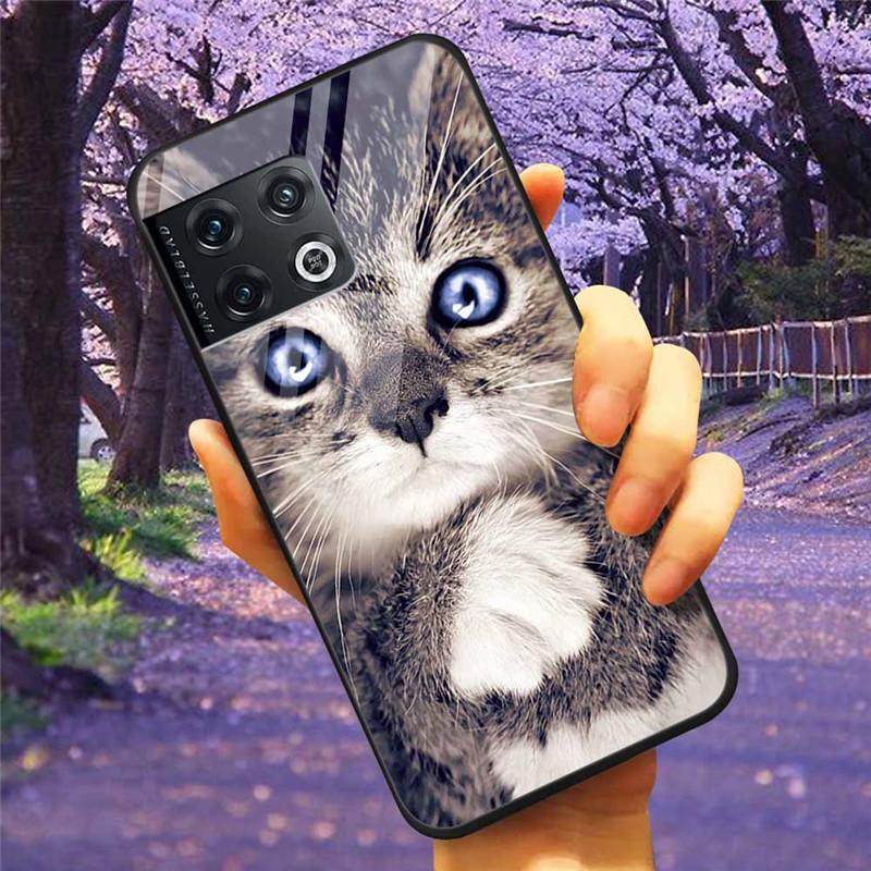 For OnePlus 10 Pro 5G Case 6.7'' Tempered Glass Starry Marble Hard Back Cover for One Plus 10Pro Funda Capa Oneplus10pro Coque