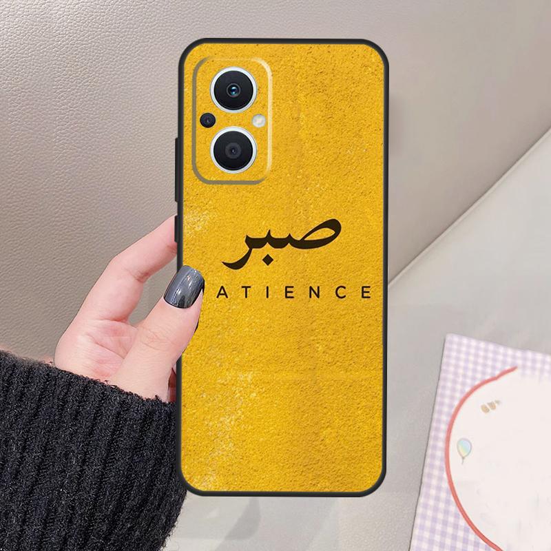 Чехол Sabr Patience Funda для OPPO Reno 10 11 12 13 14 Pro 8 7 Lite 11F 12F 13F 14F Чехол для OPPO Find X8 X5 X6 X9 Pro