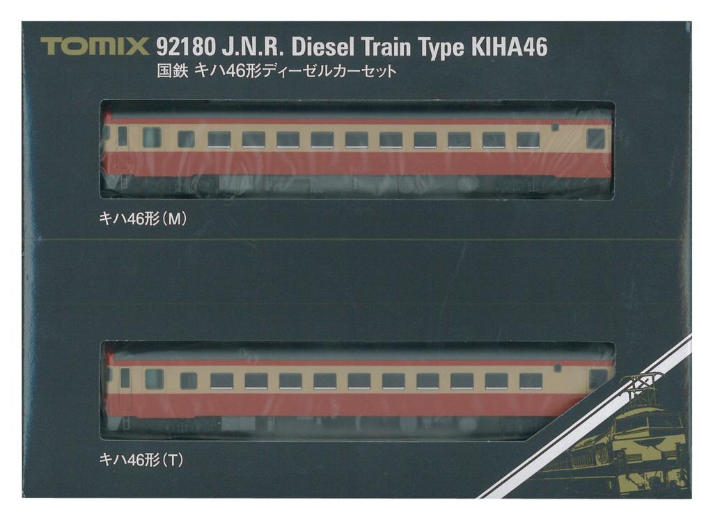TOMIX N Gauge Kiha46 Type Set 92180 Railway Model Diesel Car