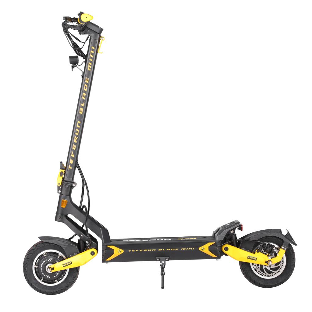 Teverun Blade Mini Pro Взрослый Внедорожный Электросамокат 48В20,8Ач Аккумулятор 2*500Вт Двойной Мотор Складной Электрический Самокат