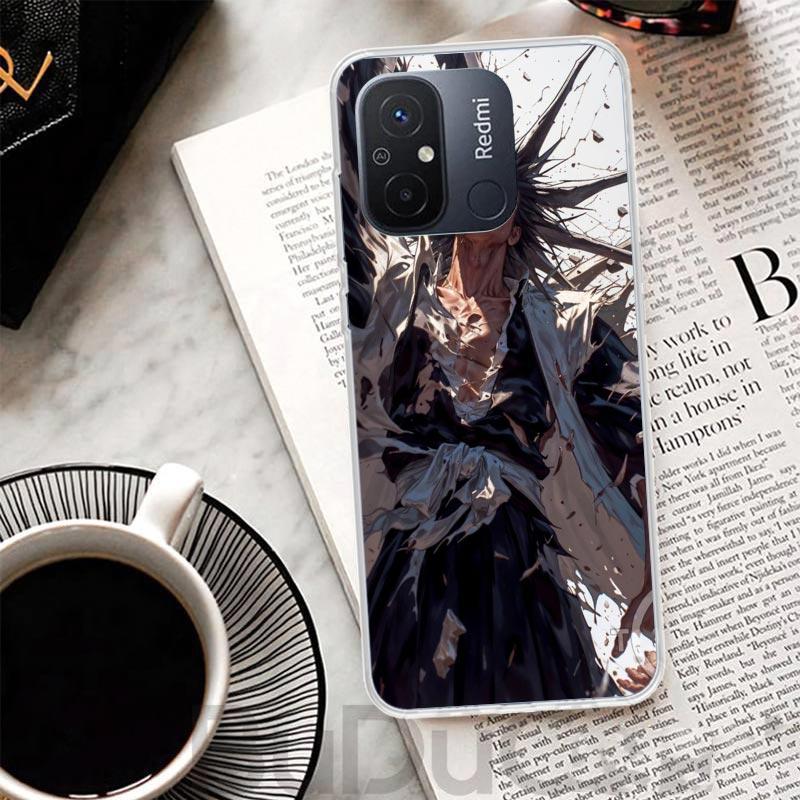 Чехол для телефона Xiaomi Redmi 14C 13 13C 12 12C 10 10C 9 9C 9T 9A 10A 8A 8 7A 7 6A 6 Pro K70 K60 K40 с изображением Зараки Кенпачи из Bleach