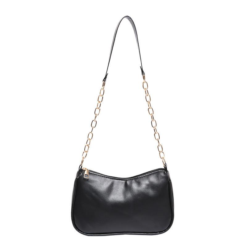 Шикарная и универсальная летняя повседневная сумка через плечо 2024 года, для commuters, черная, белая, красная