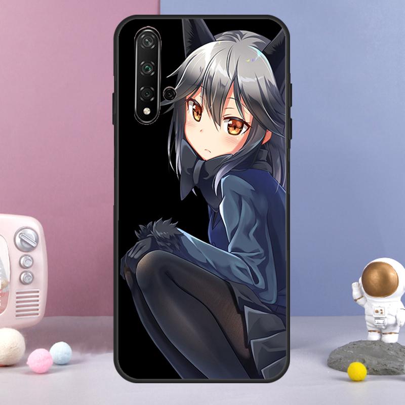 Чехол с аниме-девушкой-кошкой для Huawei Nova Y72 Y61 Y91 Y73 Y90 Y70 Y60 12s 12i 11i 8i 9 10 SE P60 P30 Pro P40 Lite
