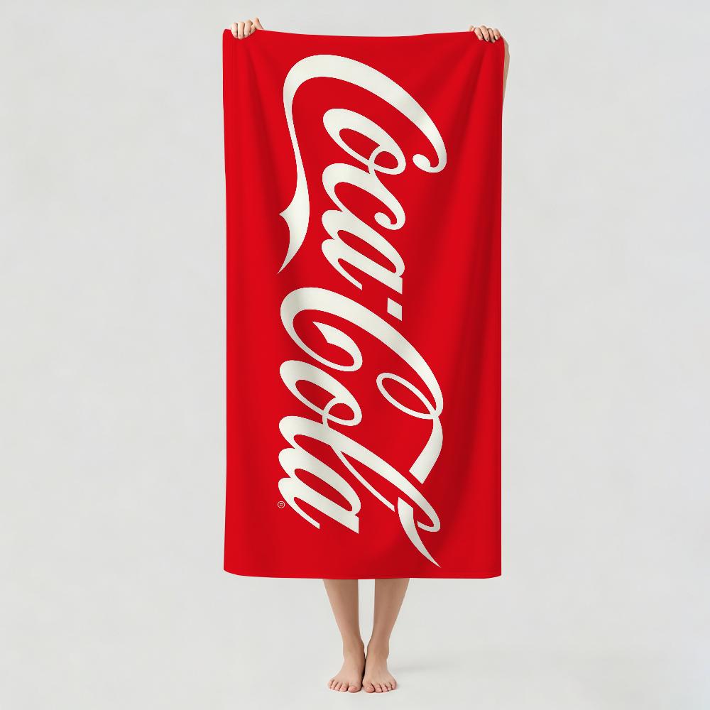 Модный принт C-CoCa C-ColaS Полотенце Сушильное Банное Полотенце Применимо Для Легкого Плавания Кемпинга Йоги Пляжа Выход