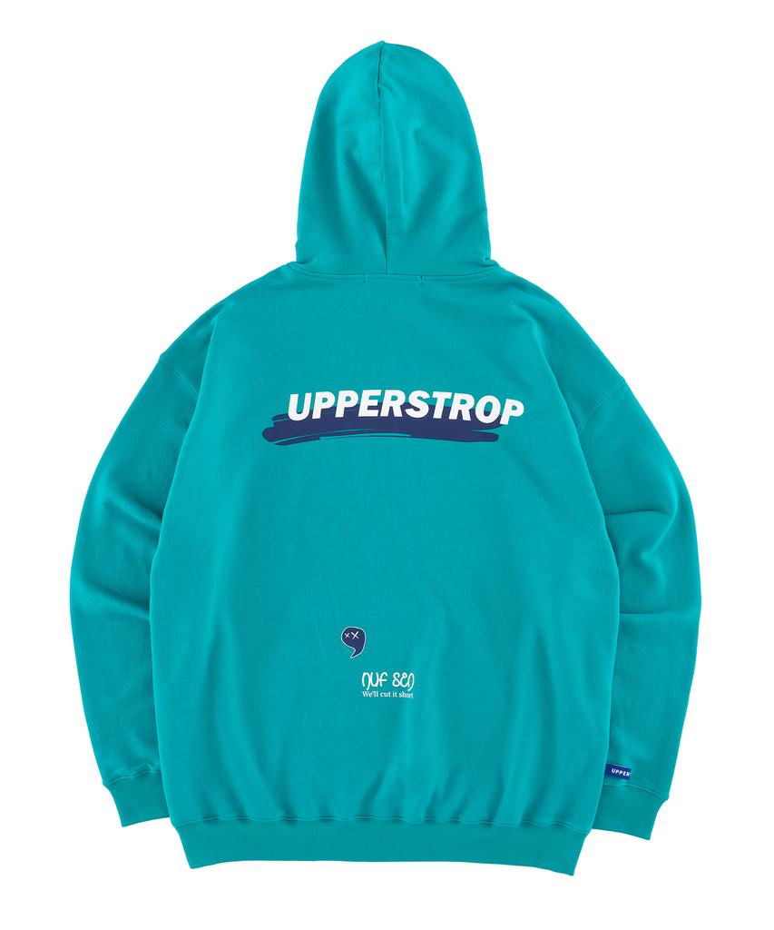 [Up9010] Худи с надписью Upperstrobe Мятно-зеленый