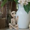 Dropshipping Outer Space Alien Statue Martians Garden Figurine Set For Home Indoor Outdoor Figurines Garden Ornaments Miniatures