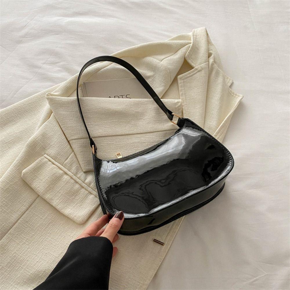 Luxury Solid Color Armpit Bag New Design Small Handbag Casual Women's Shoulder Bag Lady