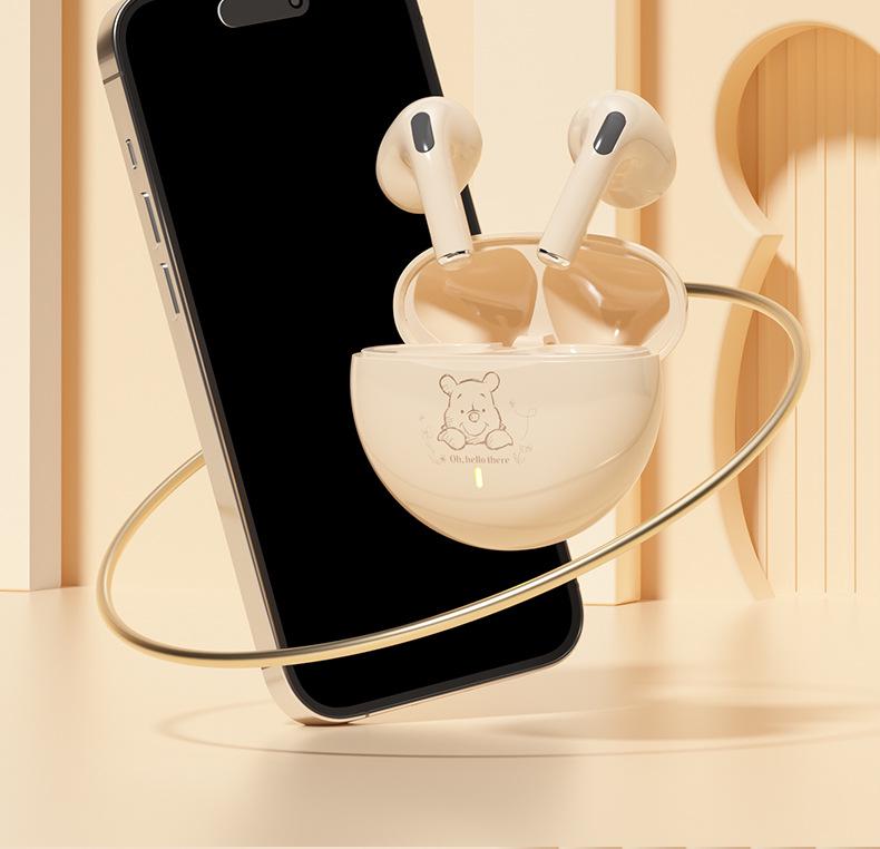 Беспроводные Bluetooth-наушники Disney K26 True Wireless с мультяшным дизайном и долгим временем работы от аккумулятора
