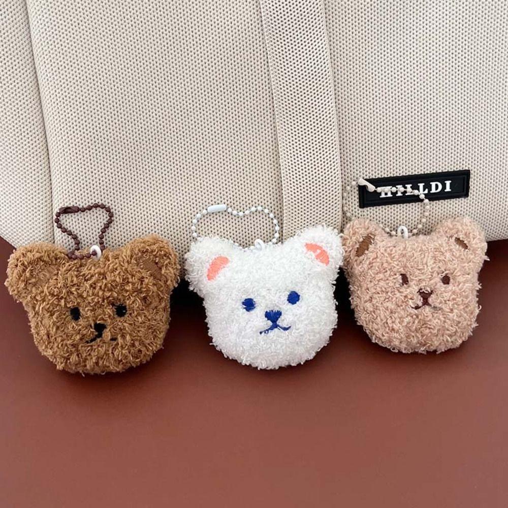 Stuffed Plush Dolls Cute Bear Plush Pendant Bag Pendant Plush Toy Cartoon Key Chain Birthday Gift