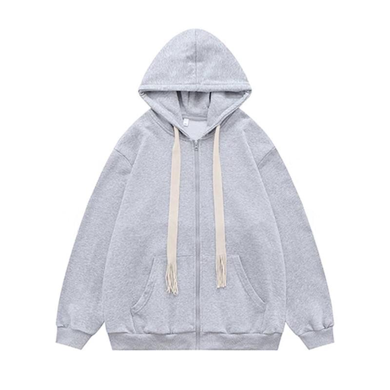 Bifiso BFS8865L Thin Zipper Hooded Sweatshirt