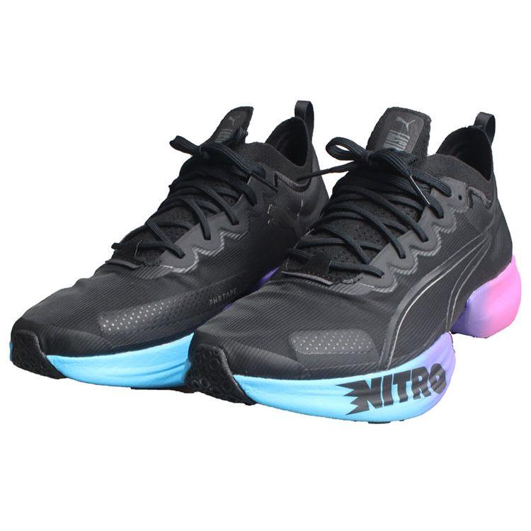 Puma Кроссовки Fast-R Nitro Elite Sunset Unisex Black Luminous-Blue Electric-Orchid 380006-01