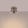 Ceiling lamp carbon 3P taupe
