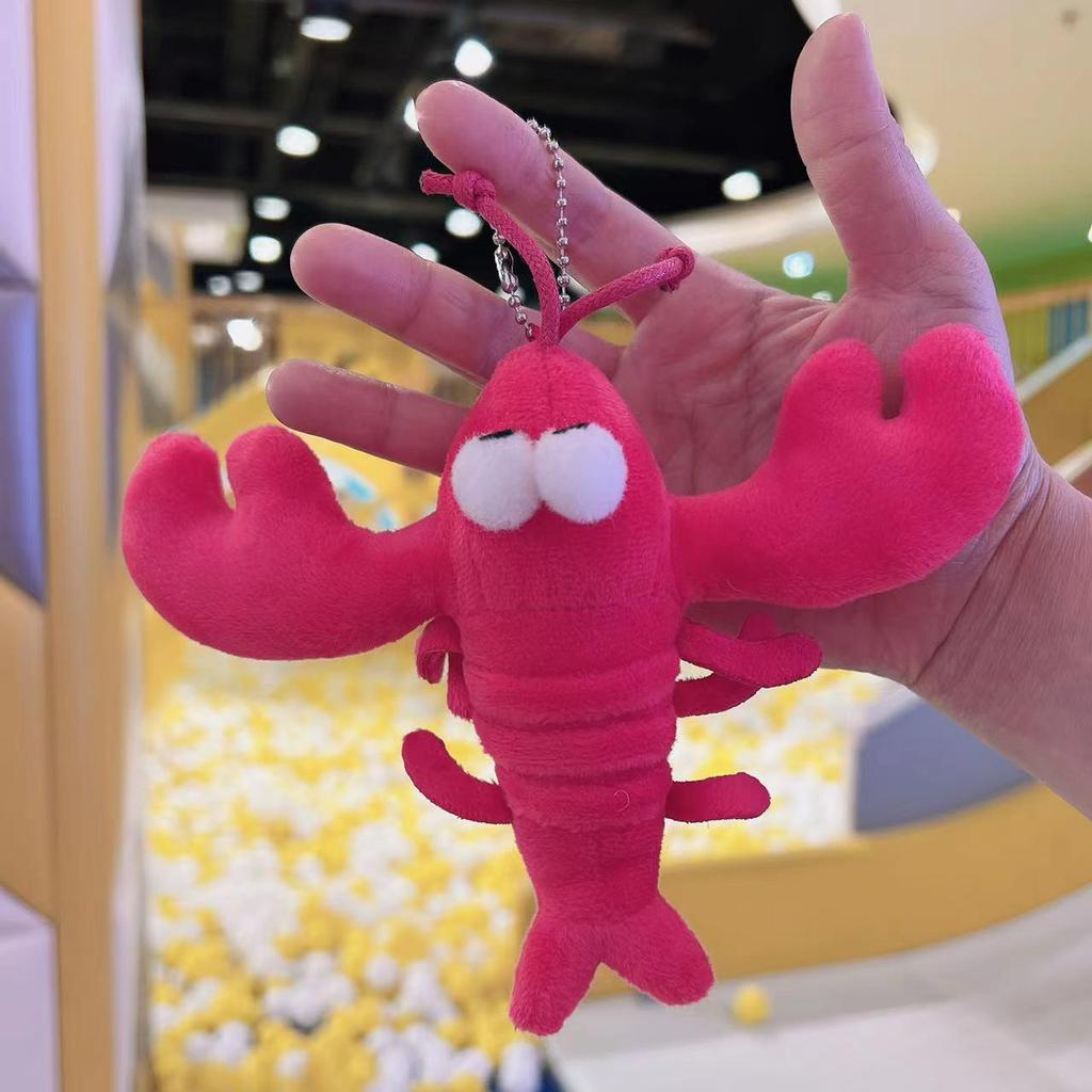 Плюшевый брелок в виде рака-знаменитости из интернета: Подвеска для домашнего декора на морскую тематику