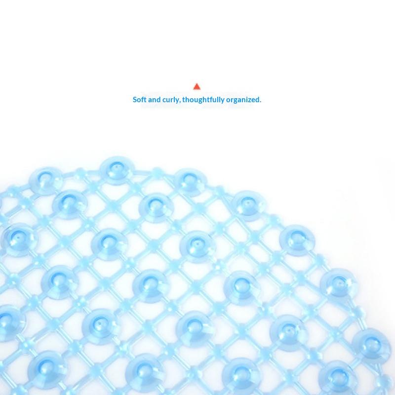 Household Non-Slip Mat Pvc Bathroom Mat With Massage Suction Cup Carpet Supplies