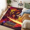 Custom Name Journey Light Living Room Non-Slip Area Rug Soft Carpet for Bedroom Kids Playroom Sofa Office Home Decor Doormat