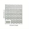 1 шт. Форма для букв, символов, баннеров, металлических штампов, трафаретов для скрапбукинга, декоративного тиснения, шаблонов для высечки вручную