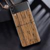 Складной чехол для Samsung Z Flip 3, твердый чехол для Galaxy Z Flip3, силиконовый чехол для телефона ZFlip 3, дерево