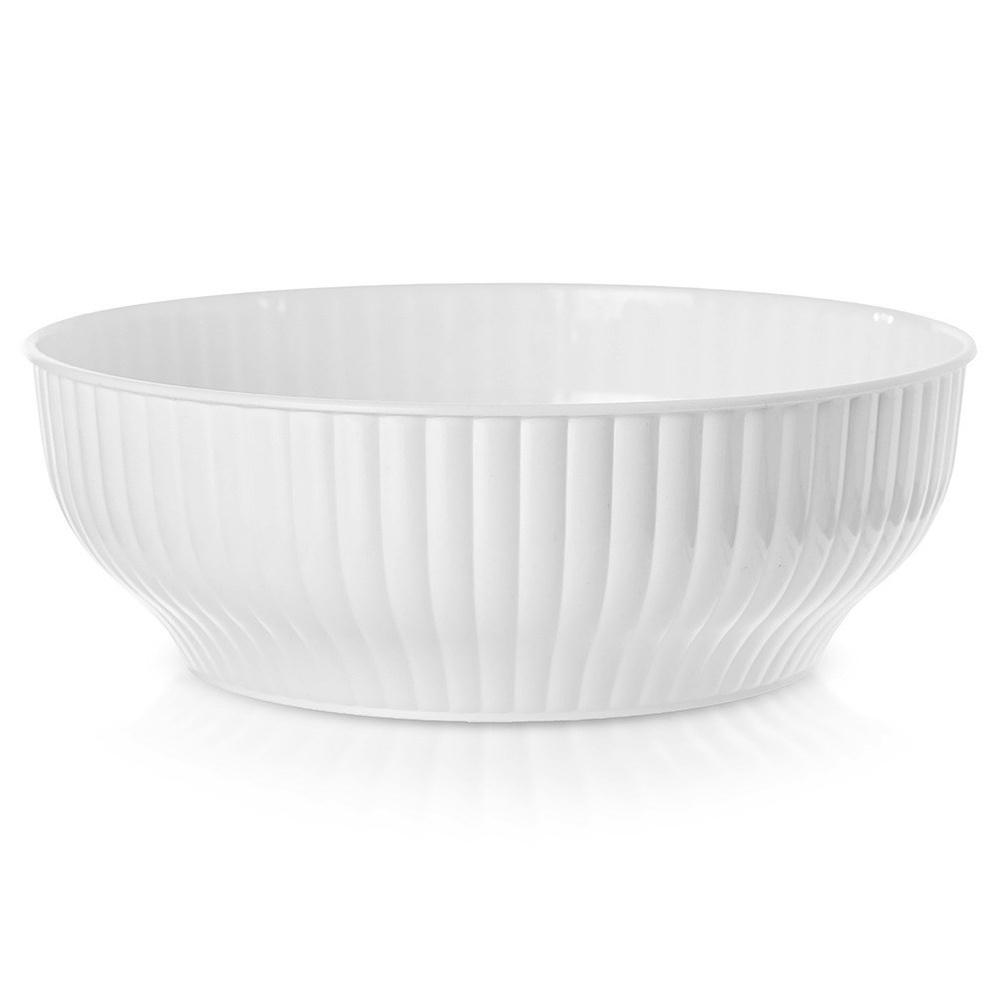 White kitchen bowl 24 cm, 2.5 l