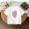 Printed Letters Children Tshirts Simple Fashion Baby Girl Boy Casual Tshirt Tops Crewneck Short Sleeve Kids Summer Clothing NEW