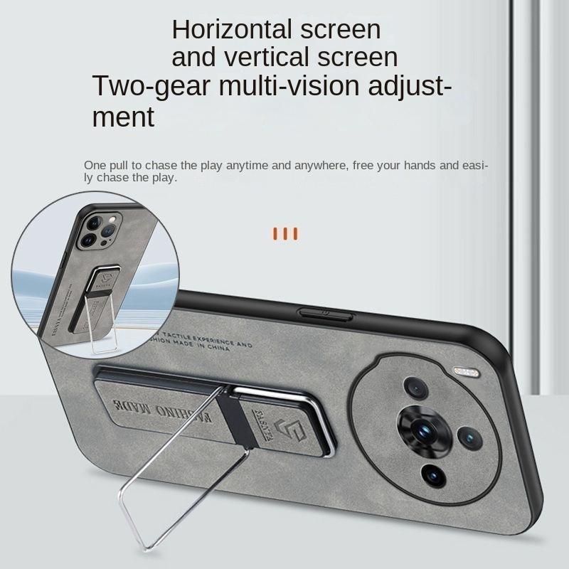 Для ZTE Nubia Z60S Pro овечья кожа противоударный силиконовый держатель подставка чехол для ZTE Nubia Z60S Pro Z60ultra Z50S Pro чехол для телефона чехол