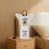 Resin Craft Flower Fairy Figurines Fade-resistant Angel Ornaments Angel Girl Statue  Home Decor