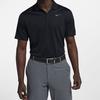 Nike Dry Victory Golf Sports Повседневная мужская футболка-поло с коротким рукавом Черная 891858-010
