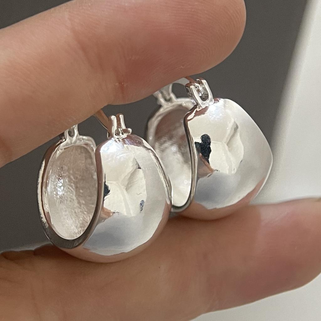 Xiaomi 925 Sterling Silver Earrings For Women Trendy Simple Shinning Ball Earring Jewelry Prevent Allergy Party Christmas Accessories