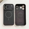Магнитный чехол для телефона для IPhone 17 Air 16 15 14 13 12 11 Pro Max XS XR X для Magsafe Беспроводная зарядка Жидкий силикон Мягкий чехол