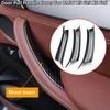 Крышка ручки двери салона автомобиля с левым рулем для BMW X5 F15 X6 F16 2014 2015 2016 2017 2018 матово-черный карбон