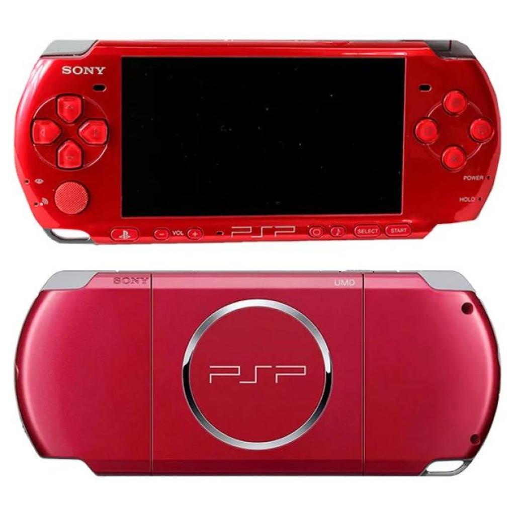 Восстановленная PSP Radiant Red "PlayStation Portable" (ПСП-3000РР) (обновленный)