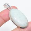 Лунный камень Драгоценный камень 925 Стерлинговое серебро Ювелирное изделие Подвеска 2,05"