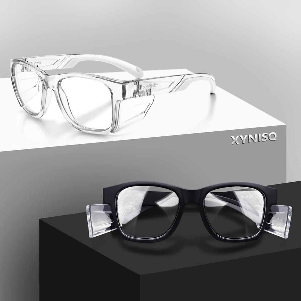 Safety Work Pollen Side UV Protection [XYNISQ] Glasses, Anti-Fog, Glasses, Protection, Shields, Dustproof,