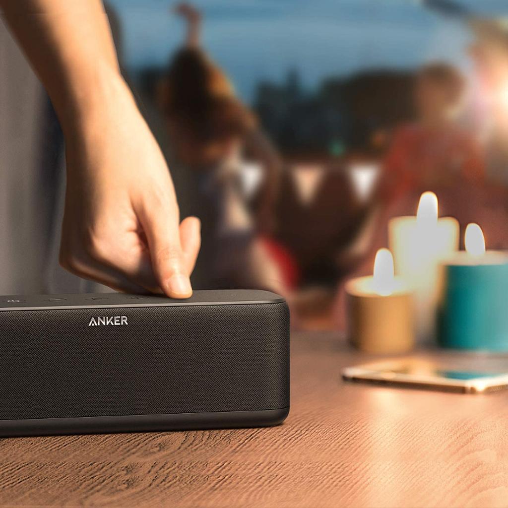 ANKER Soundcore Boost Bluetooth Speaker 20W Output Loud Volume Waterproof Deep Bass IPX7 [2nd Generation]