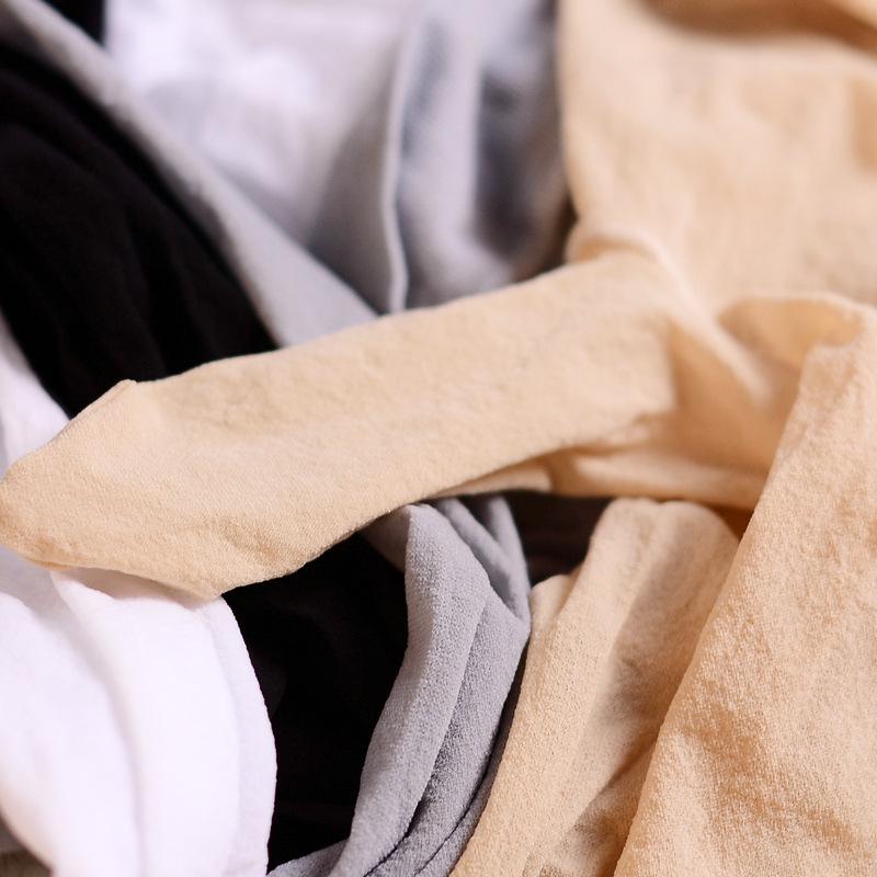 Мужские бесшовные колготки 360° с пятью пальцами - ультратонкие прозрачные дышащие носки средней высоты талии