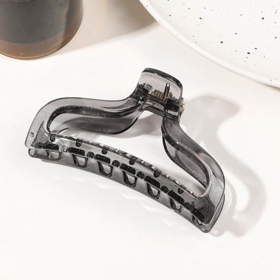 Женская заколка для волос с противоскользящими зубцами, сильным захватом, в виде акулы, большого размера, зажим для волос на затылок, аксессуары для волос