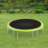 15 Ft Round PVC Trampoline Pad,Green/Blue Trampoline Replacement Safety Pad for Trampoline Facilities