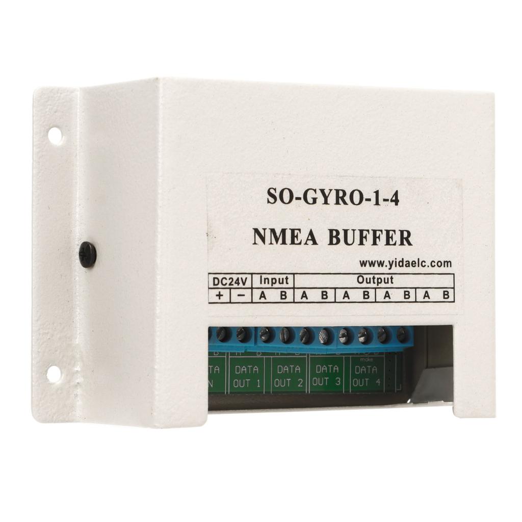 for NMEA Buffer 1 in 4 Out Marine Serial Line Splitter Isolating Buffer Converter Interface for 24V
