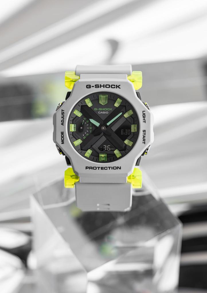 Часы Casio G-Shock, GA-2300MW-8AJF, Мужские, Серые, [Официальный японский продукт], Эксклюзивная онлайн-серия Virtual Mix