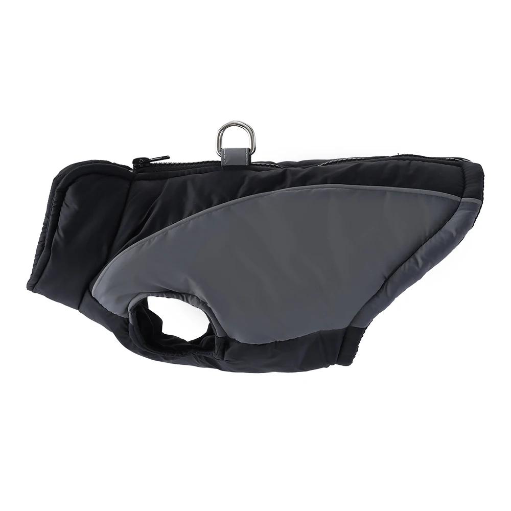 Warm Pet Costume Winter Reflective Puppy Vest Coat For Small Dog Cat Cozy Waterproof Clothes With D-Ring French Bulldog Overalls