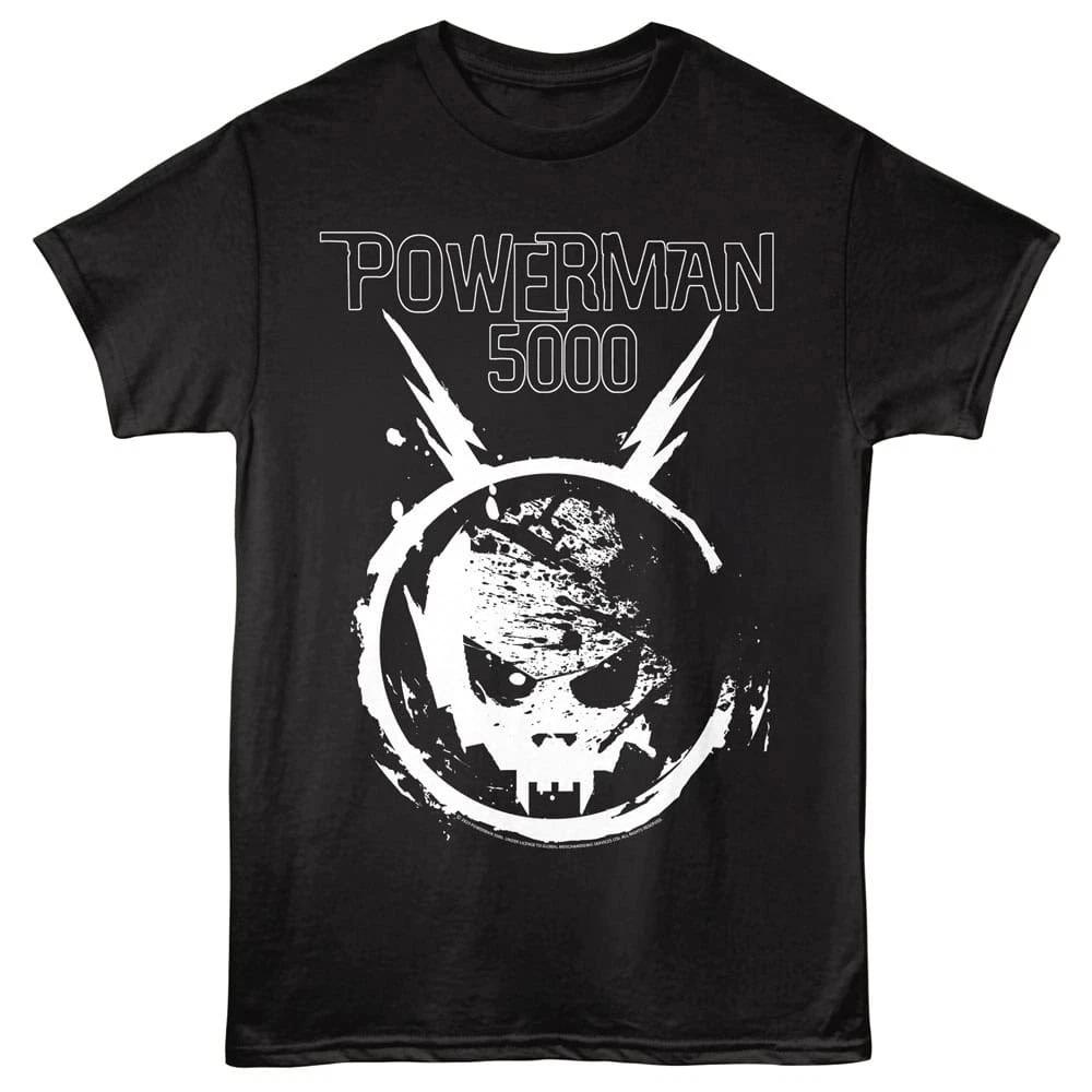 Мужская футболка Powerman 5000 Космический Череп