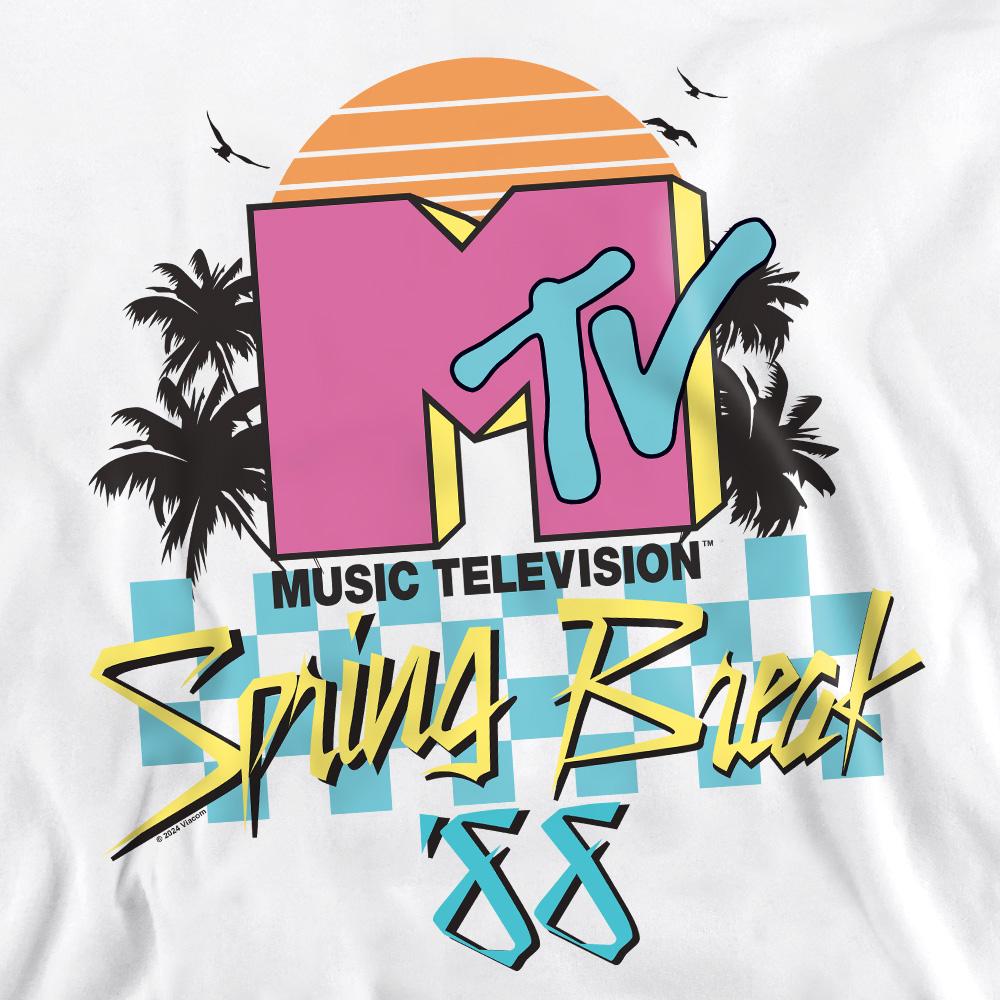 MTV Unisex Adult Spring Break Checkerboard Sweatshirt