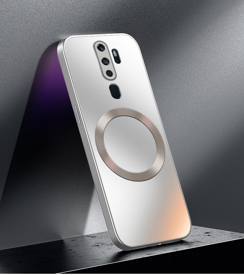 Чехол для OPPO A9 A5 2020, Жесткий Матовый Магнитный с Поддержкой Беспроводной Зарядки, Защитная Задняя Крышка Чехол для OPPO A72 A92S A93 A93S A96 A97 a9