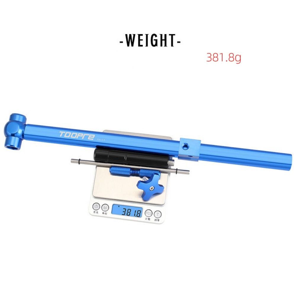 Blue Bicycle Derailleur Aligner Hanger 360° Rotation Bike Tail Hook Bike Hook Aligner MTB Bike