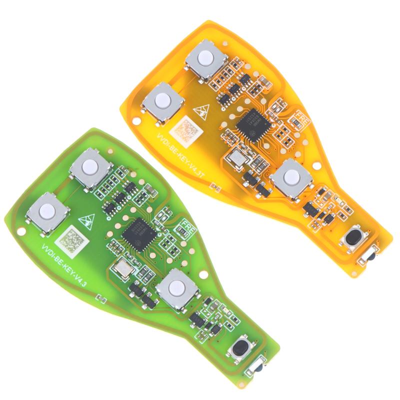 Xhorse Vvdi Be Ключ для Xnbzt1Gl Полуумная Плата Печатной Платы Автомобильного Ключа Переключаемый Запасной Аксессуар для Автомобильного Ключа