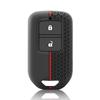 Силиконовый чехол для ключа автомобиля Honda Fit Gp5 Shuttle Gp8 Jade Vezel City Civic Jazz Brv, 2 кнопки, крышка для ключа, аксессуары для автомобиля