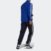 Adidas AEROREADY Essentials Regular Fit Size M Top and Bottom Blue 3-Stripes Tracksuit, Men's, (Height 167-173cm), Set, H12202,