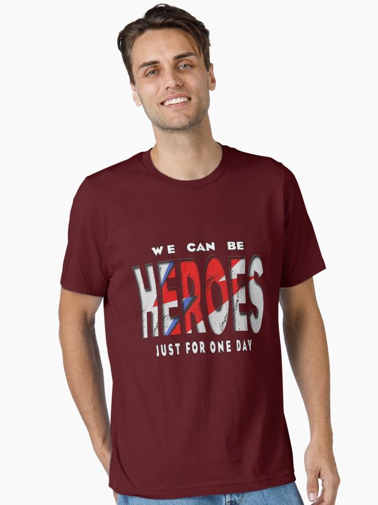 David Bowie Heroes Essential T-Shirt